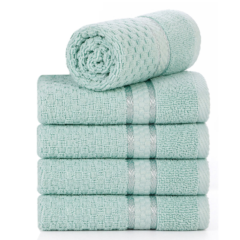 Collection de serviettes texturées 100% coton Heinemann , Vert menthe