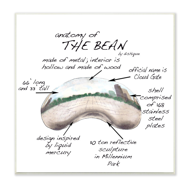 "Cloud Gate Chicago Bean Sculpture"