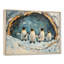 Famille de pingouins dans un paysage d'hiver - Décoration murale pingouin-418843530-374654570-418843528
