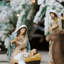 Crèche de Noël en résine 6 po-745528181