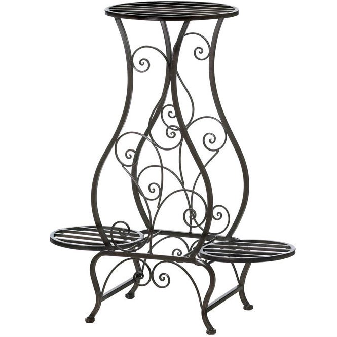 Costner Iron Plant Stand 2 Tier