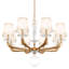 Emilea 8 - Light Glass Chandelier-2134076228