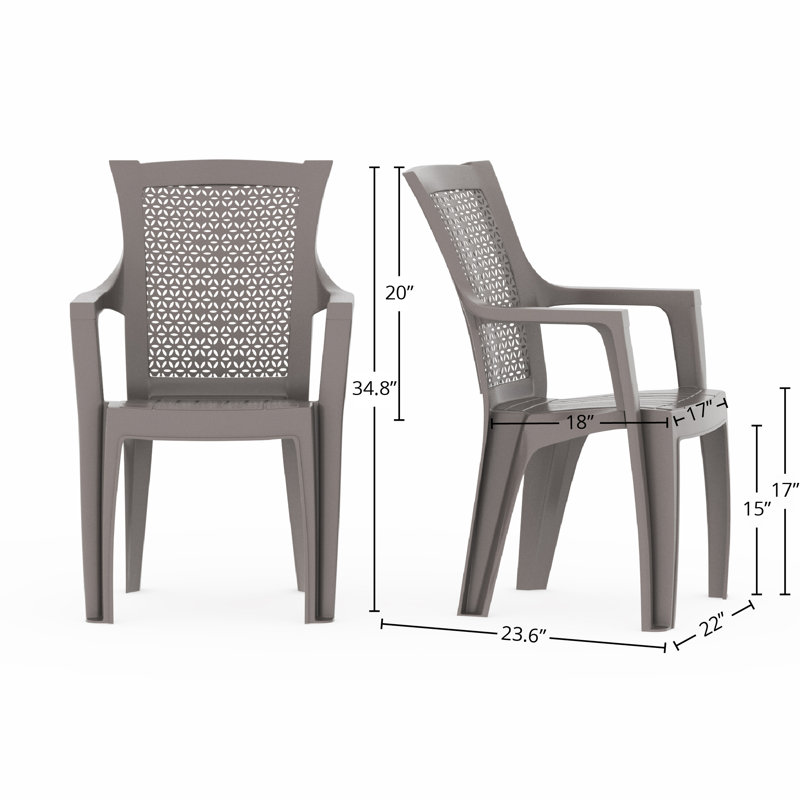 Sidiki Outdoor Lounge Chair, Gray