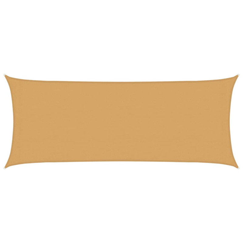 Arson Sunshade Sail 160 G/M² Anthracite 2X4.5 M HDPE, Brown, 3m x 6m