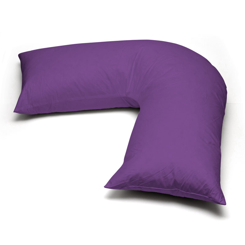 Aaravi Cotton Blend Standard Pillow Case, Plum