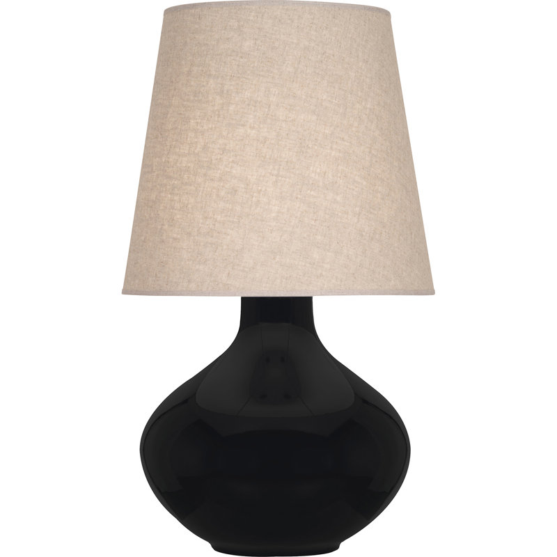 Lampe June, Lin chamois, Obsidienne