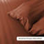 Aspire Homeware 3 Piece Hotel Quality Dyed Duvet Complete Set with Pillowcases for Premium Comfort-121692271-121692262