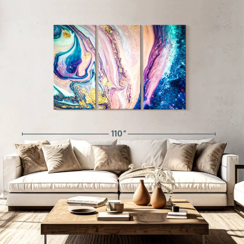 Avery Galaxy Pour, 48" H x 74" W