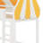 Loft Bed Featuring Canopy, LED Lights, And Book Shelf-193405113