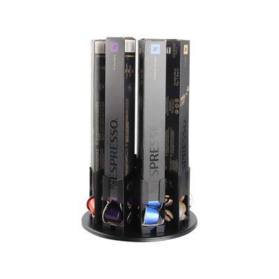 Nespresso Pod Holders Storage Carousel Coffee Nespresso Original Line Capsules Holder Coffee Capsules Holder Organizer Stand Small 80 Pods Originallin -  Two trees make a forest, KFBJB07BQK5SZM
