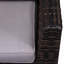 Ensemble de conversation pour 6 personnes avec coussins Carbary Wicker-848150115