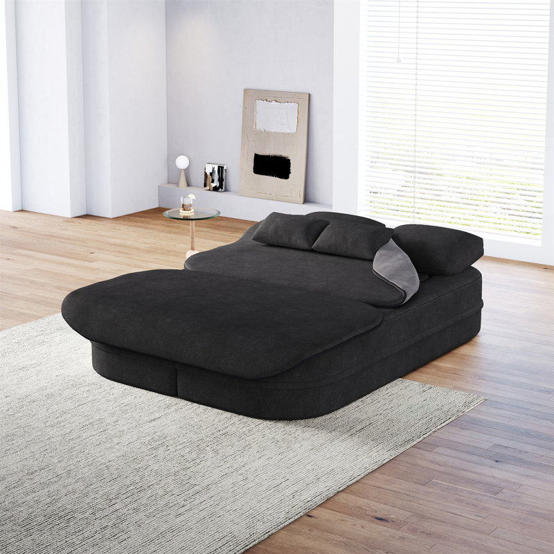 75''2-In-1 Foldable Sofa