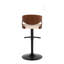 Tabouret de bar réglable avec pivot