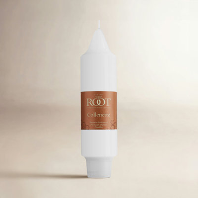 Smooth Collenette Unscented Taper Candle