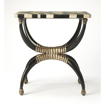 Burundi Rectangular Stone Side Table
