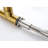Brushed Gold Single Handle Kitchen Sink Faucet With Pull-Out - 360Turnable, Dual Water Output Settings For Various Applications, Rust & Corrosion Finish, Simple Design, Stainless Steel Fixture Pull-564743935
