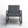 Bia Rocking Metal Chair with Cushions