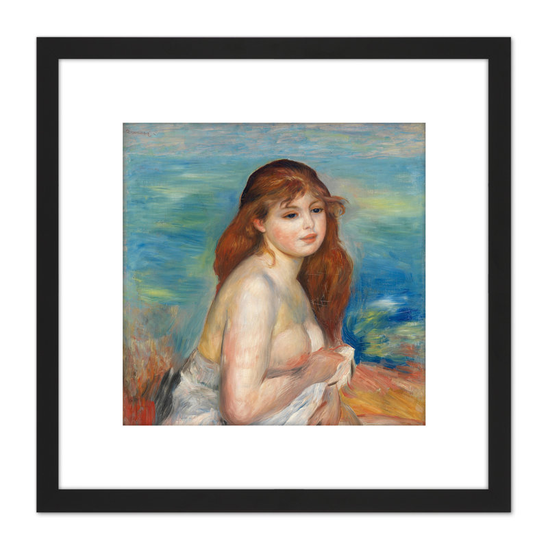 Etter Badet by Pierre-Auguste Renoir - Single Picture Frame Painting