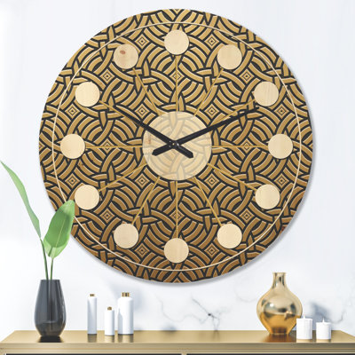 Solid Wood Wall Clock