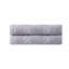 Ensemble de deux serviettes de bain en coton turc géométrique brun 54 po x 27 po-1317934401
