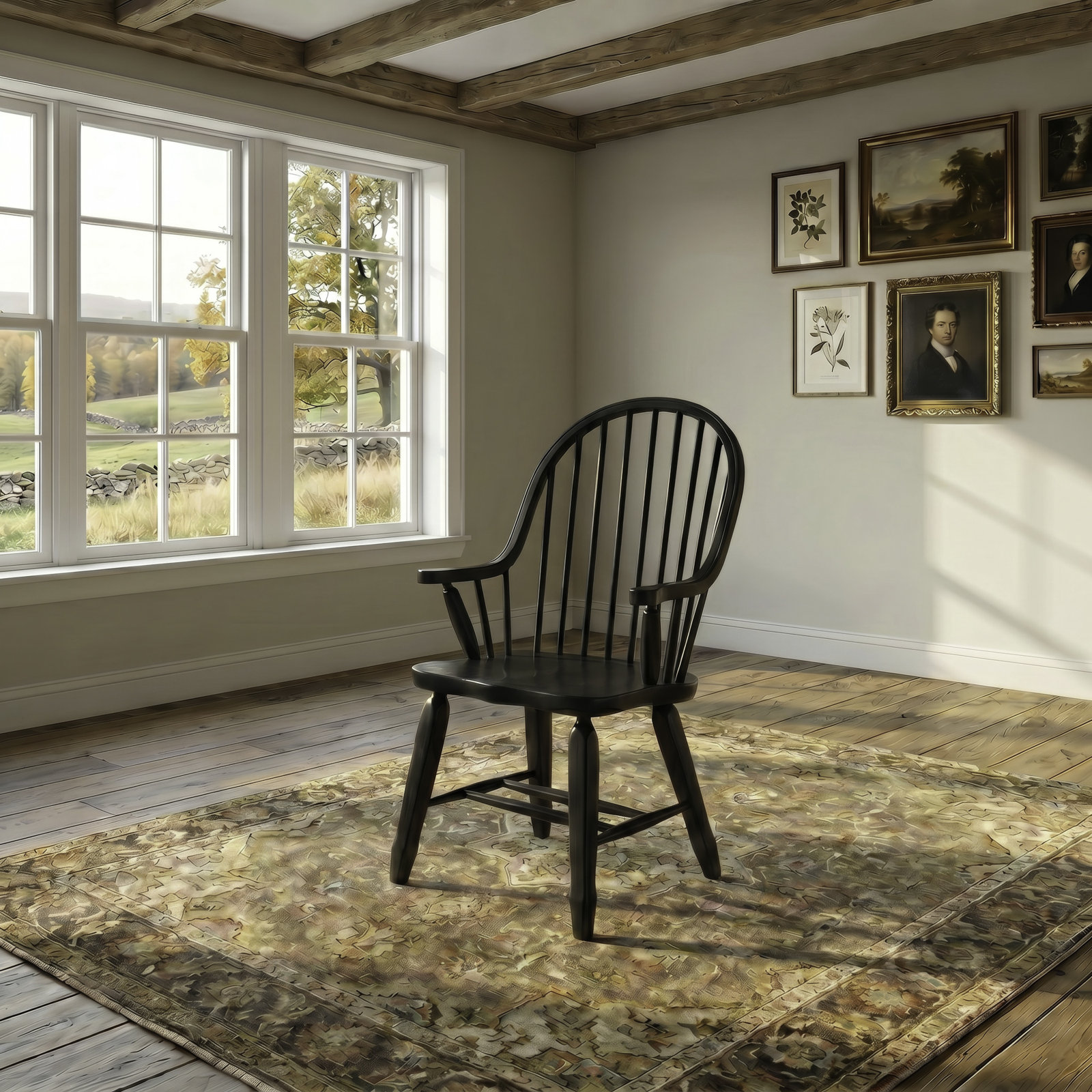 Makira Armchair, Black