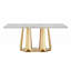 Table de salle à manger rectangulaire 70 po-36227840-36227841
