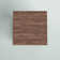 Adam 21" Wide Rustic Industrial Solid Wood Rectangular Side Table