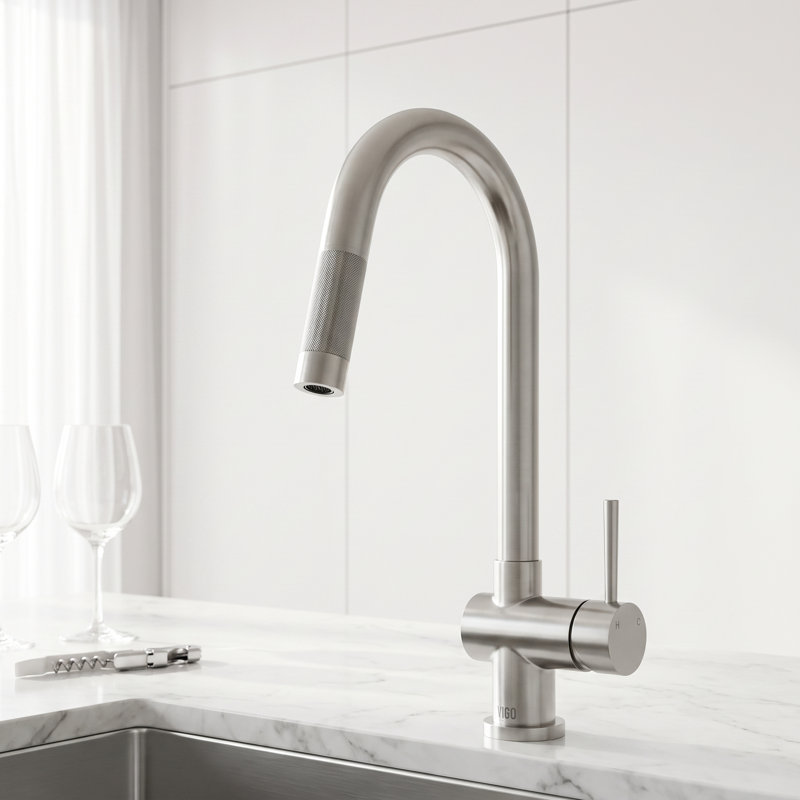 Robinet de cuisine Gramercy, Acier inoxydable