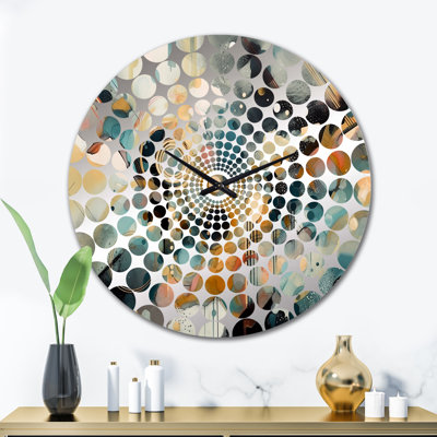 Javana - Abstract Wall Clock