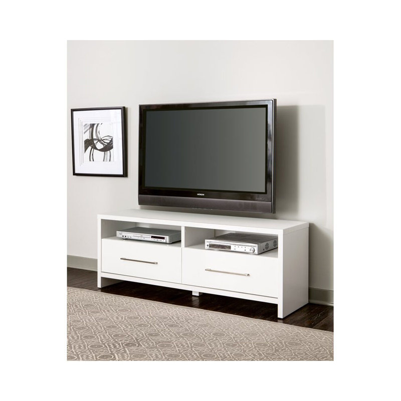 Home Entertainment Storage Unit with Drawers Media Stand
