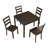 4 - Person Four Leg Dining Set-781713136