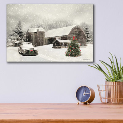 Farmhouse Christmas - impression sans cadre
