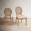 Pelaez 20" Wide Dining Chair with Cane Back