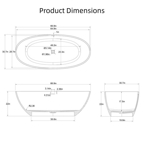 Dimensions du produit