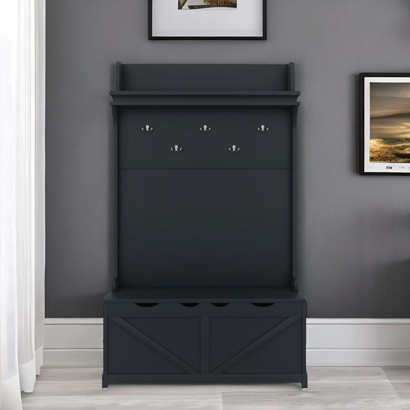 Portemanteau multifonctionnel, Gris foncé