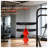 2-in-1 Adjustable Heavy Bag and Speed Bag Stand with Weighted Base for Home Boxing Training, Black