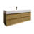 Albizu 59" Wall-Mounted Single Bathroom Vanity-69316048