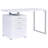 White 3-drawer Reversible Office Desk-926799003