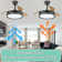 Chesterine 36'' Ceiling Fan with LED Lights