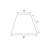 7 in. H Cotton Empire Lamp Shade