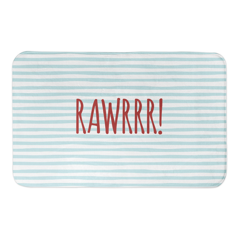 Rawrrr! Tapis de bain