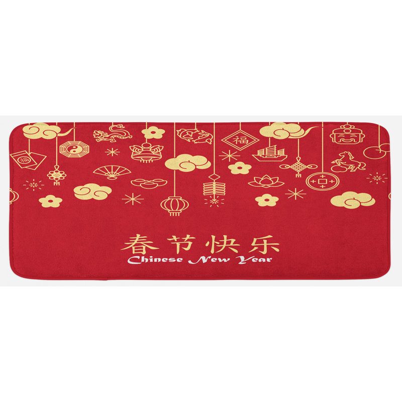 Tapis de cuisine Nouvel An chinois