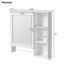 Armoire de rangement murale pour salle de bain-2056099390