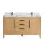 Langosta 60'' Free Standing Double Bathroom Vanity with Top-1206294741