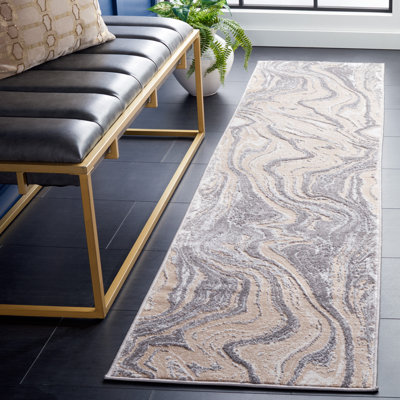 Tapis beige / gris Alohi 211