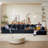 Oversized Chenille Compressed Sectional Sofa With Bottom Frame-621885796