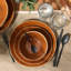 Bloomhouse Montecito Breeze 16 Piece (Service for 4) Double Plates and Bowls Stoneware Reactive Glaze Dinnerware Set - Laguna Dawn-497758630