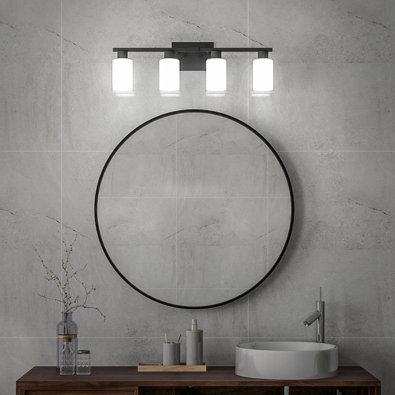 Éclairage pour salle de bain 4 lumières