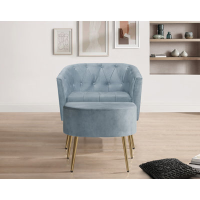 Fauteuil et repose-pieds Wynnwood