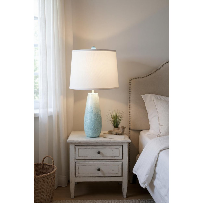 Vase texturé glacé Atlantic Grey